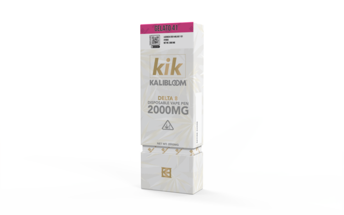 Kalibloom Kik Delta 8 THC Disposable Vape, 2 Gram, 2000MG - Delta 8 Delta  10