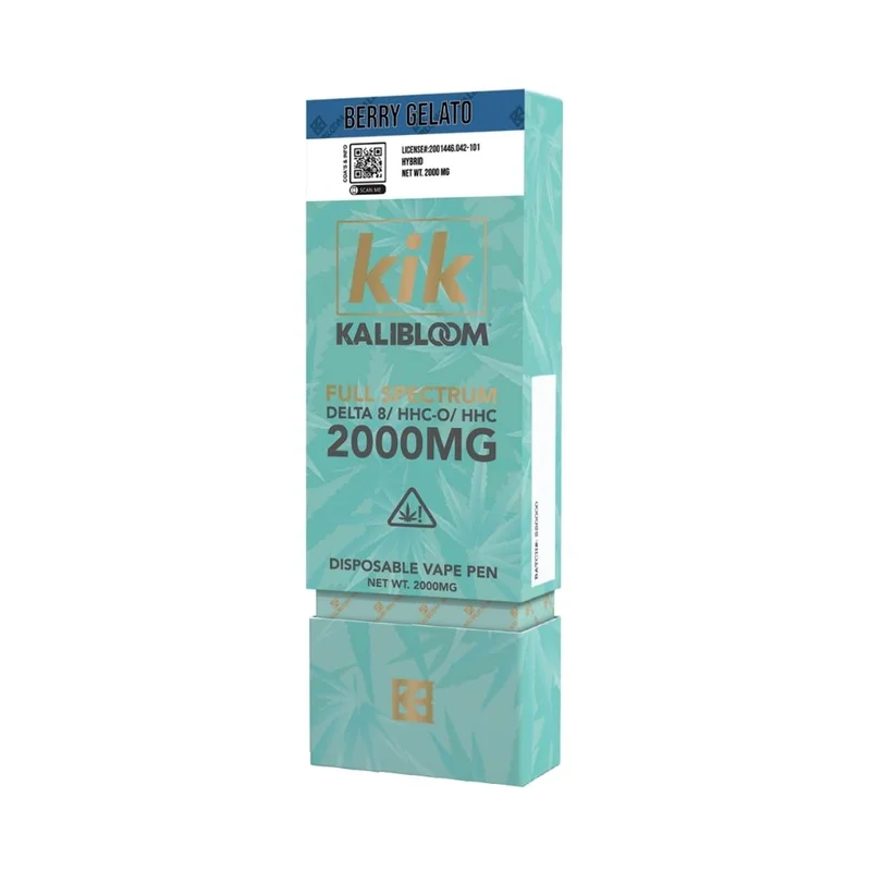 Kalibloom Kik Premium Legal THC 2000mg Disposable (Delta-8, CBN